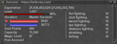 Signature for player Sorcerer